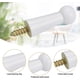thumbnail image 4 of 8 piezas Gancho de madera maciza blanco Ganchos para abrigos montados en la pared con tornillos Gancho para abrigos moderno de una sola pared Ganchos para sombreros de madera Carga máxima 5 kg para, 4 of 5