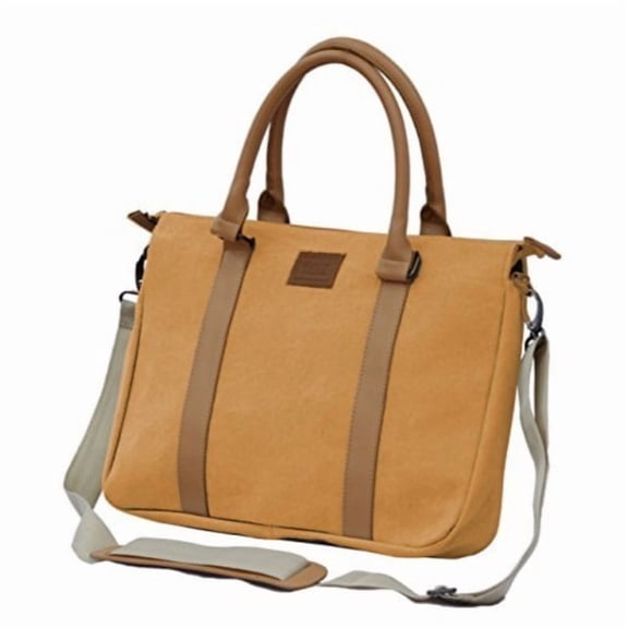 VPAX Radiant Elegance 16" Cotton Canvas Laptop Briefcase