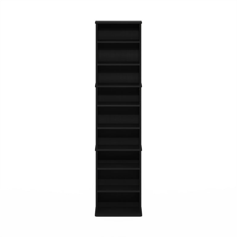 Furinno, Multimedia Media Storage Tower, 9-Shelf Adjustable
