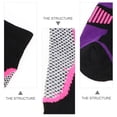 thumbnail image 3 of TABLETREANDS 1Par Calcetines Deportivos Negros De Para Mujer Que Absorben El Sudor Y Son, 3 of 6