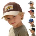 thumbnail image 6 of HNMKIU Washed Kids Baseball Cap With Excavator Design Soft Adjustable Toddler Hat For Boys And Girls Coffee,2-8 Years, 6 of 6