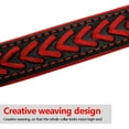 thumbnail image 4 of Beirui Braided Personalized Dog Collars Custom Leather Padded Dog Pet ID Name Collar Adjustable, 4 of 9