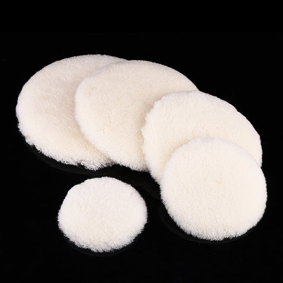 Wool Polishing Buffing Waxing Pad, 1 Pc 3" 4" 5" 6" 7" Car Wool Buffer Pad For Car Polisher Buffer