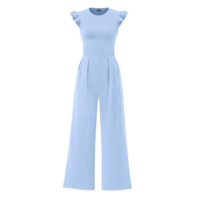 Mono PRETTYGARDEN de Verano Elegante y a la Moda para Mujer 2025