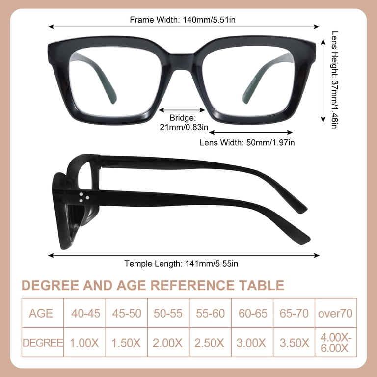 Occi Chiari Black Square Eyeglasses with Case OCCI CHIARI | Mens Rectangle Full-Rim Metal Black  main image 4