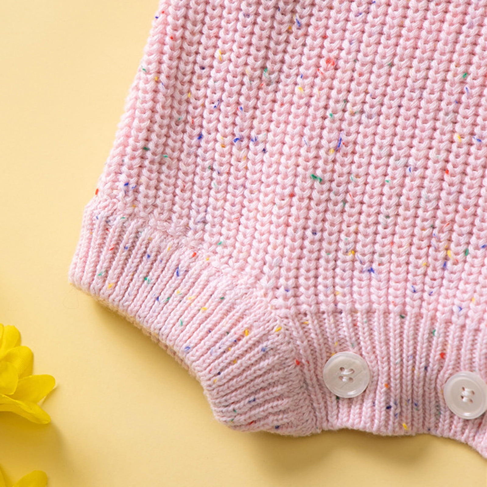 Gubotare Toddler Baby Girl Clothes Sleeve Colourful Kintted Sweater