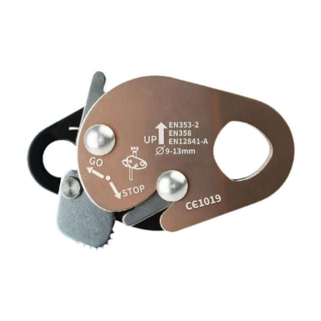 DYNWAVECA Climbing Rope Grab Falling Arrester Rope Gear Adjuster Protection for Tree Arborist Rocking Rappelling Outward Bound Training Brown