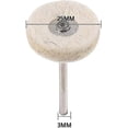 thumbnail image 3 of 10pcs Polishing Pad Polishing Wheel Wool Buffing with Handle, 3 of 5
