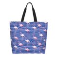 thumbnail image 1 of Easygdp Flamingo Bolsas Tote para Mujer, Bolsos de Hombro para Viaje, Bolsos de Mano de Gran Capacidad para Compras y Trabajo, 1 of 8