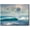 Regarder les Vagues, variante sur Art Mural de la Marée de l'Île, Belle Œuvre d'Art Océanique, Thème de Maison de Plage Colorée, Décor de Toile Enveloppée de Galerie Premium, Prêt à Accrocher, 12 Po H x 18 Po L, Imprimé Fabriqué aux États-Unis