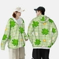 thumbnail image 6 of Kll St Patrick'S Day11 Print Men'S Women’s Upf 50+ Sun Protection Outdoor Hoodie Jacket Long Sleeve Fishing Hiking Performance Shirt- 3x-Large, 6 of 8