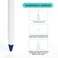 thumbnail image 2 of ZALU Compatible with Apple Pencil Tips Replacement for 2nd Gen, Silicone Nibs Cover Writing Protection for iPad Pencil, 2 of 3