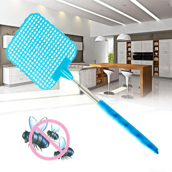 Mini Retractable Stainless Steel Fly Swatter Durable Retractable Fly Swatter Japanese Outdoor Cockroach Milk off Spray for Kids Glue Sticks Mealybug Gnat Indoor Plug in Live Mice Xmas Flea Flea Yard