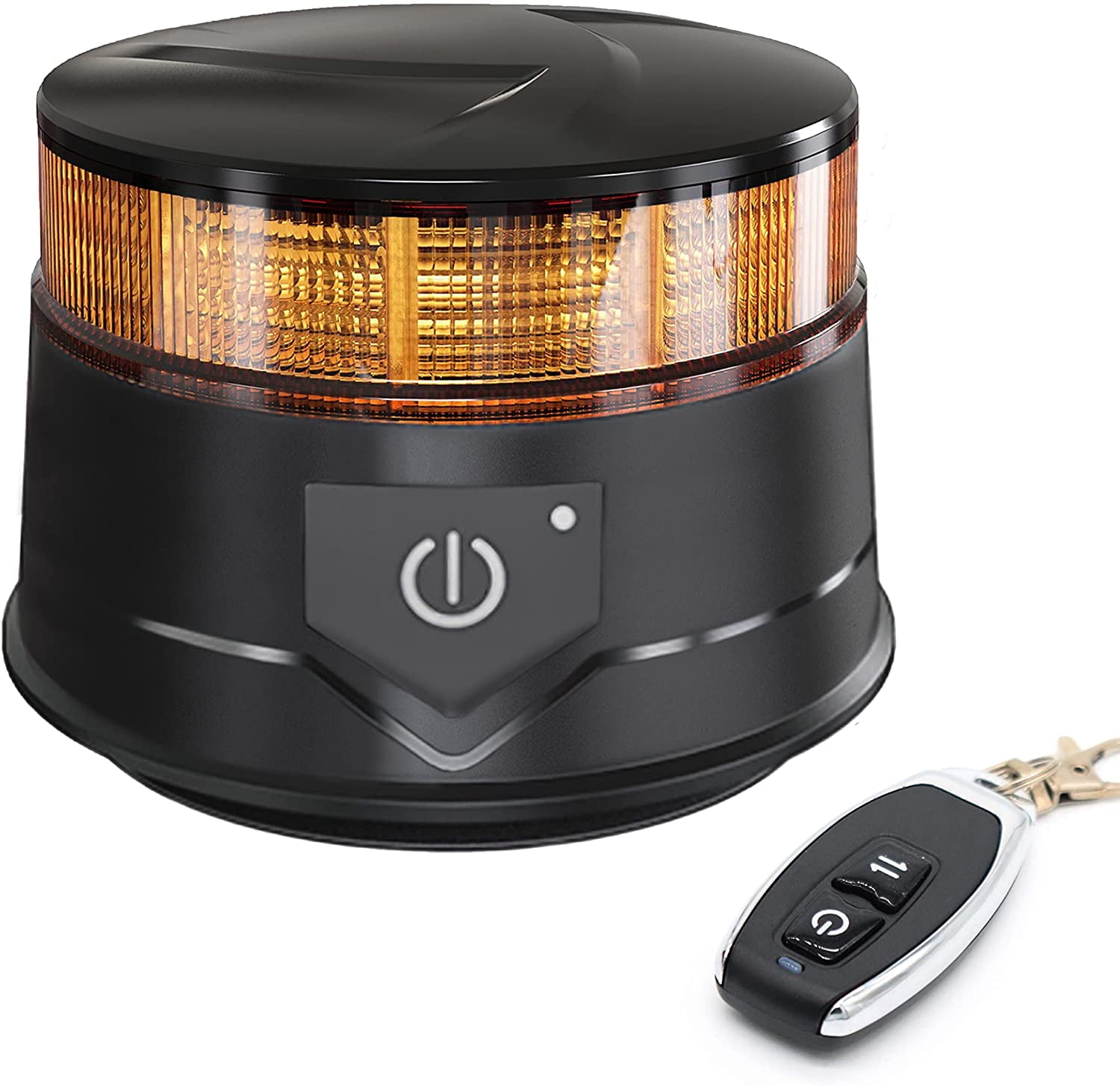 Agrieyes Remote Control Beacon Light, Rechargeable Wireless Flashing