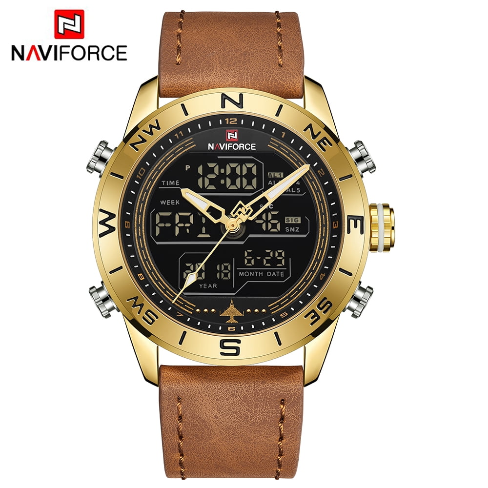 naviforce watch leather