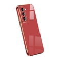 thumbnail image 1 of Funda de teléfono con marco cuadrado chapado para Samsung S21 Ultra S23 S22 S21 Plus s21 funda para Galaxy S 21 S20 FE funda de silicona suave Tan Jianjun unisex, 1 of 2