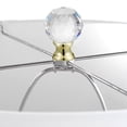 thumbnail image 4 of Shisuyan 2 Pcs Embout de Lampe Décorations de Dessus de Lampe à Visser Esthétique Embout de Lampe de Table Fileté Embout Rond de Lampe Accessoires de Harpe de Lampe, 4 of 8