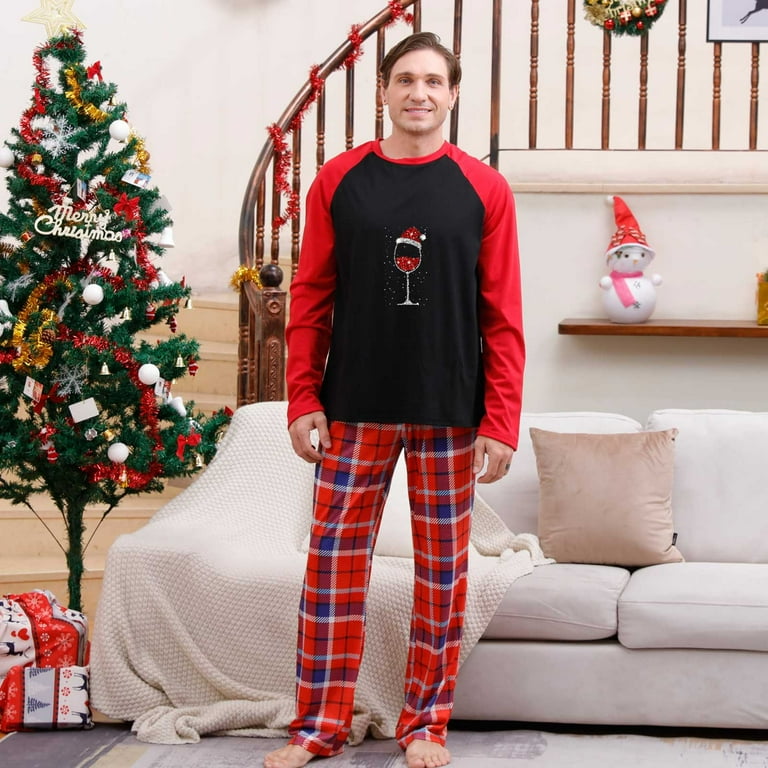 Brglopf Matching Family Pajamas Sets Christmas Pjs Santa Claus