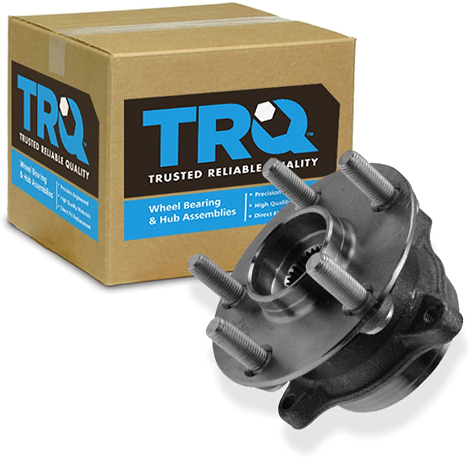 TRQ Wheel Bearing & Hub Assembly Front Rear LH RH Set of 4 for Jeep 