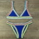 thumbnail image 3 of Crochet Swimsuit Bikinis Women's Swimming Suit Sexy Bandage Brazilian Bikini 2023 Swimwear Women Bathing Suit Biquini, 3 of 5