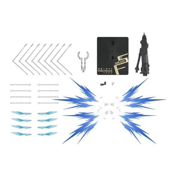 Wing Effect, 1:100 Crafting Collectible Wing of Light Option Set, pieza de repuesto para 1/100 Strike Freedom Hobby, modelo DIY