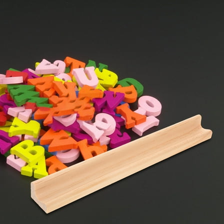 Soimiss Domino Holder Wooden Beige 5Pcs Rectangular Shape