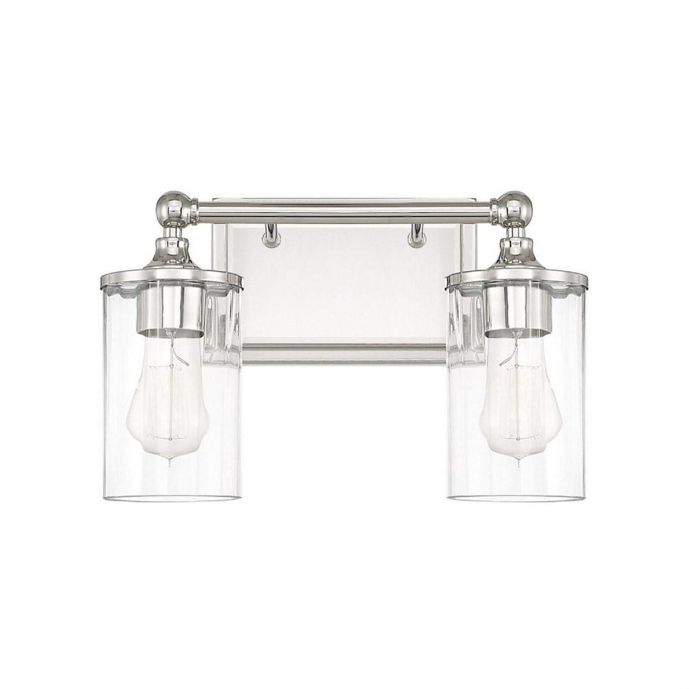Capital Lighting - Camden - 2 Light Industrial Bath Vanity Approved for Damp
