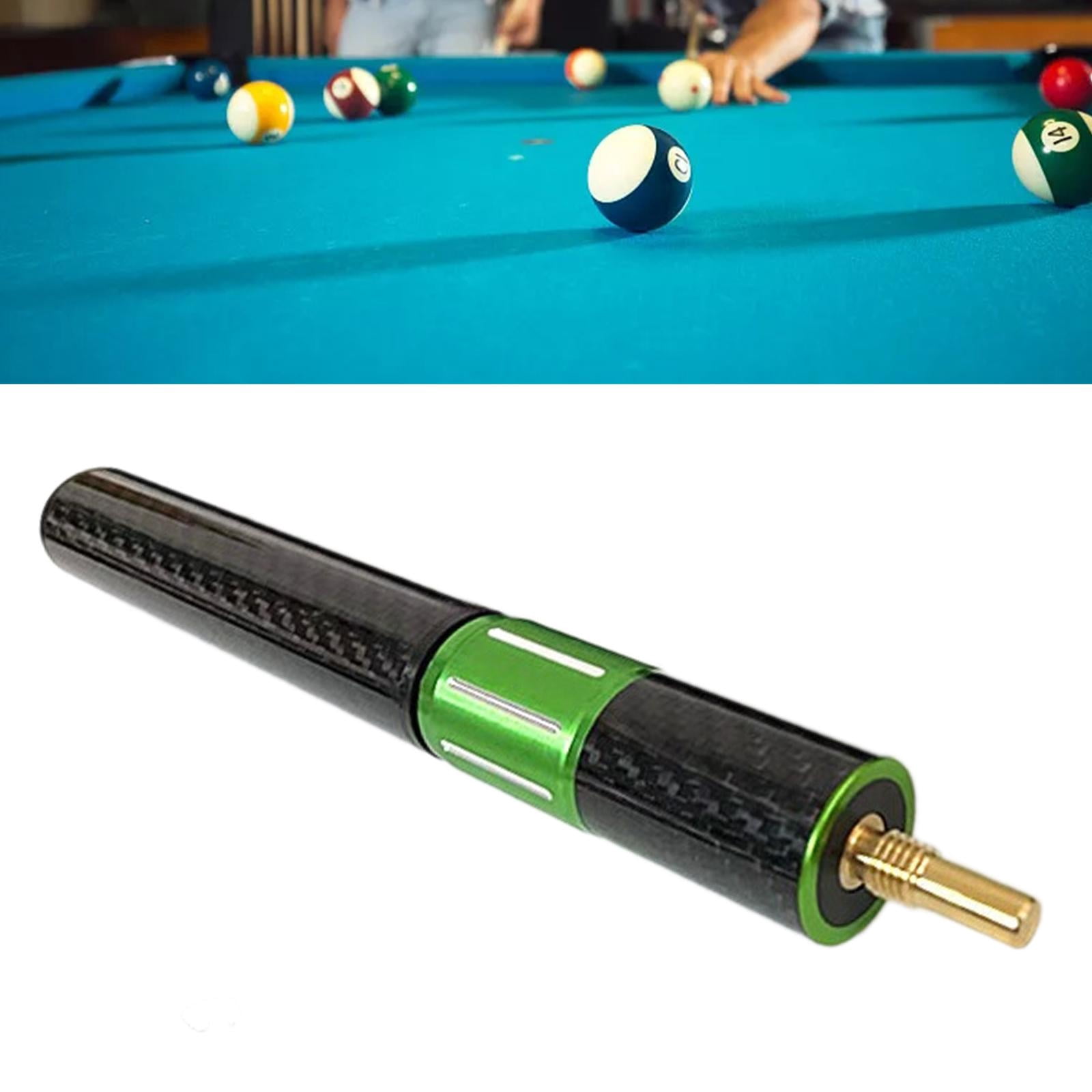 funtasica Billiard Cue Extension Pool Cue Extender Comfortable Compact Retractable Exercise Equipment Pool Accessory Pool Cue Extension 9inch