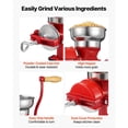 thumbnail image 6 of Premium Hand-Crank Grain Mill with Dust Cover & Stable Clamp - Ideal for Grinding Wheat, Corn, Spice, Coffee, and Nuts, 6 of 6