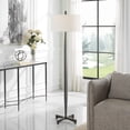 thumbnail image 3 of Uttermost Counteract 67.38" Transitional Rust Metal Fabric Floor Lamp in Black, 3 of 7