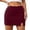 Red, variant on Unir Women's Side Slit Pencil Skirt, Y2K High Waist Stretch Cotton Mini Skirt, 1PC, S-XL