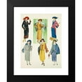 thumbnail image 2 of Anonymous 11x14 Black Modern Framed Museum Art Print Titled - Delineator V99 Pl07 (1922), 2 of 5