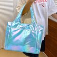 thumbnail image 1 of Bolsa De Hombro Bolso de hombro para mujer Bolso mensajero impermeable de gran capacidad (azul perla), 1 of 7