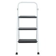 thumbnail image 3 of AmeriHome Three Step Folding Utility Step Ladder, 3 of 8