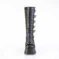 thumbnail image 3 of Demonia STOMP-223 Women's STOMP-223 4 3/4" WedgeDraped Platform Knee High Boots with Buckles, 3 of 5