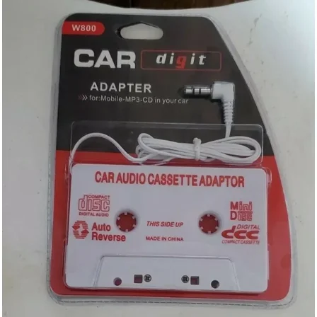 New Car Digit W800 Car Audio Cassette Adapter