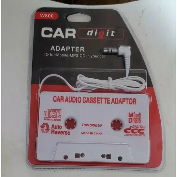 New Car Digit W800 Car Audio Cassette Adapter