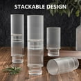 thumbnail image 6 of 16Oz Glass Cups, 6Set Glass Tumbler with Straw and Lid, Vintage Glassware for Whiskey Cocktail Beer, Iced Coffee Cups with Lid (6 PACK), 6 of 10