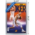 thumbnail image 3 of NBA Phoenix Suns - DeVin Booker 18 Wall Poster, 14.725" x 22.375", Framed, 3 of 5