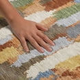 thumbnail image 3 of Addison Rugs Mayfield Premium Machine Washable Transitional Stripes Copper Rectangle Rug, 10' x 14', 3 of 8
