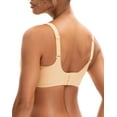 thumbnail image 4 of INNERSY Women's Nursing Bras for Breastfeeding Maternity Bra for Pregnancy Seamless Bralette(L,Nude), 4 of 9