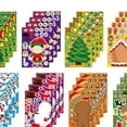thumbnail image 6 of 32Pcs Christmas Party Games Sticker Toy for Party Supplies Holidays New Year, 6 of 8