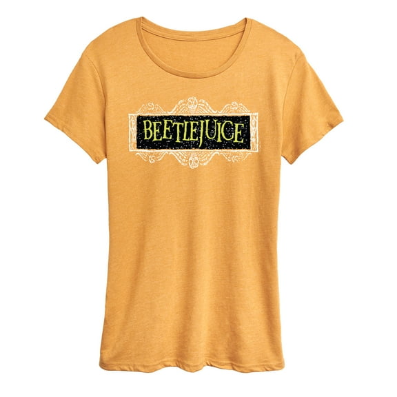 Beetlejuice - Beetlejuice Logo - Women's Short Sleeve Graphic T-Shirt