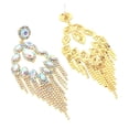 thumbnail image 2 of Rhinestone Post Earrings, 2 of 2