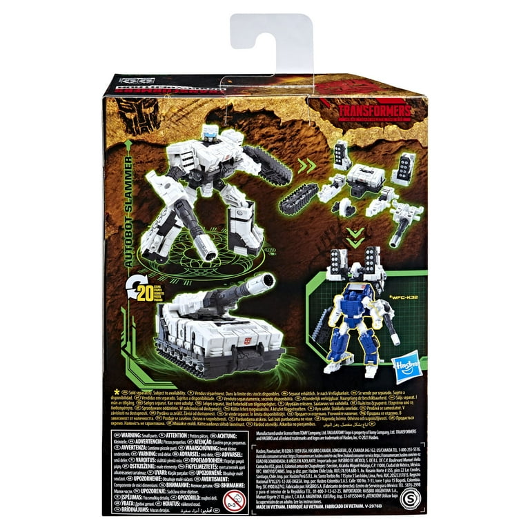 Transformers War for Cybertron Kingdom WFC-K33 Slammer - Deluxe Transformers War for Cybertron Kingdom WFC-K33 Slammer - Deluxe