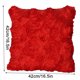 thumbnail image 2 of Funda de almohada de satén con flores, sofá, silla, funda de almohada, funda de cojín decorativa para el hogar, rojo seitruly HA7457-06B, 2 of 6