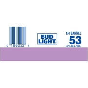 Bud Light Beer, 7.75 gal Keg, 4.2% ABV