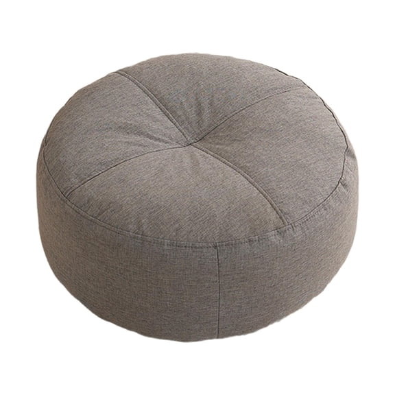 Fzaqwen Round Floor Cushion Meditation Cushion Floor Cushion Seat Cushion for Chair Sofa Dark Gray