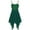 Green, variant on Miaeowve Women's Lyrical Dance Dresses Asymmetric Chiffon Cami Skirted Leotard Ballet Dress Skating Dancewear Red L