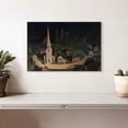thumbnail image 2 of Elephant Stock Midnight Ride Of Paul Revere Wall Art - Horizontal Canvas Wall Art - Living Room Wall Decor - Nature Canvas - Green And Beige Decor By Grant Wood - 12" x 8", 2 of 8